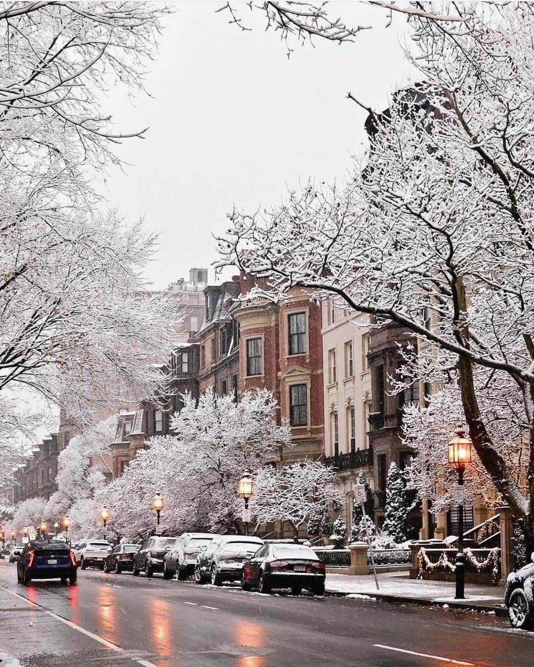 Wonderful Placesさんのインスタグラム写真 - (Wonderful PlacesInstagram)「A morning after the snow stopped in Boston ✨💙💙❄️❄️✨ . Pictures by ✨✨@kimmyn_✨✨ #wonderful_places for a feature 💙❄️」11月19日 6時23分 - wonderful_places