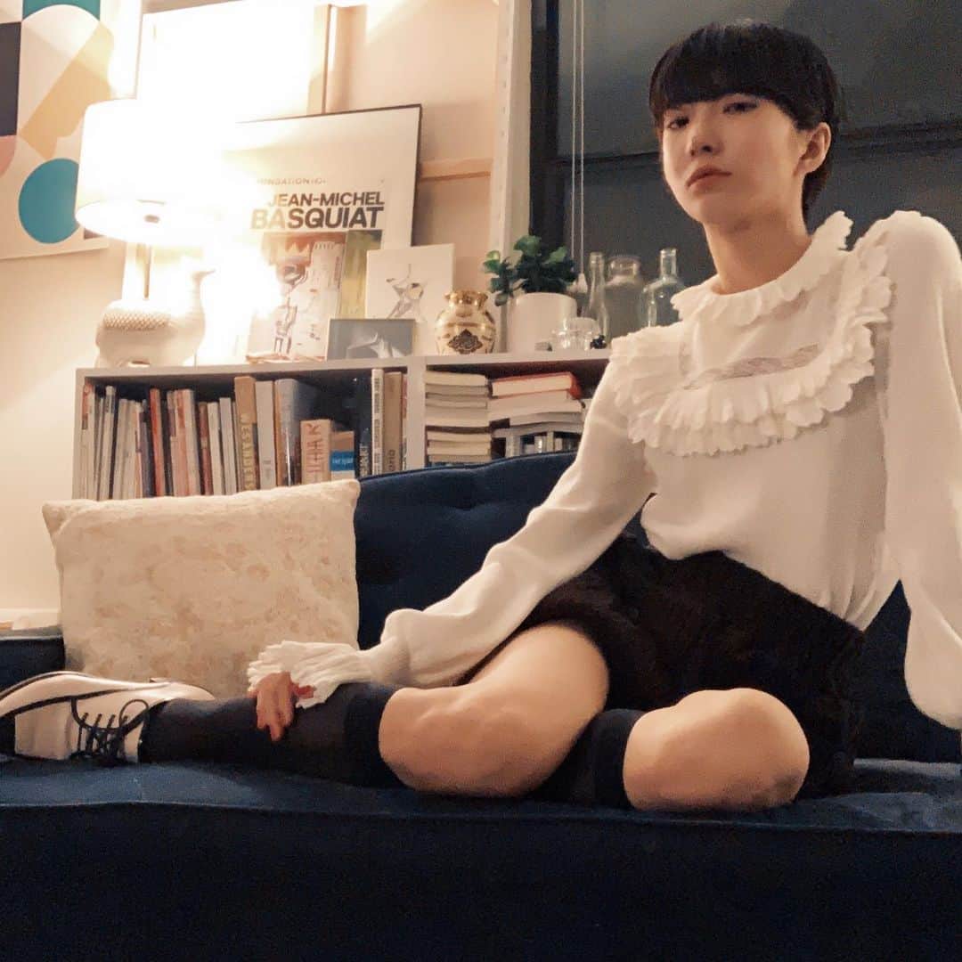飯島望未のインスタグラム：「Head to toe @chanelofficial」