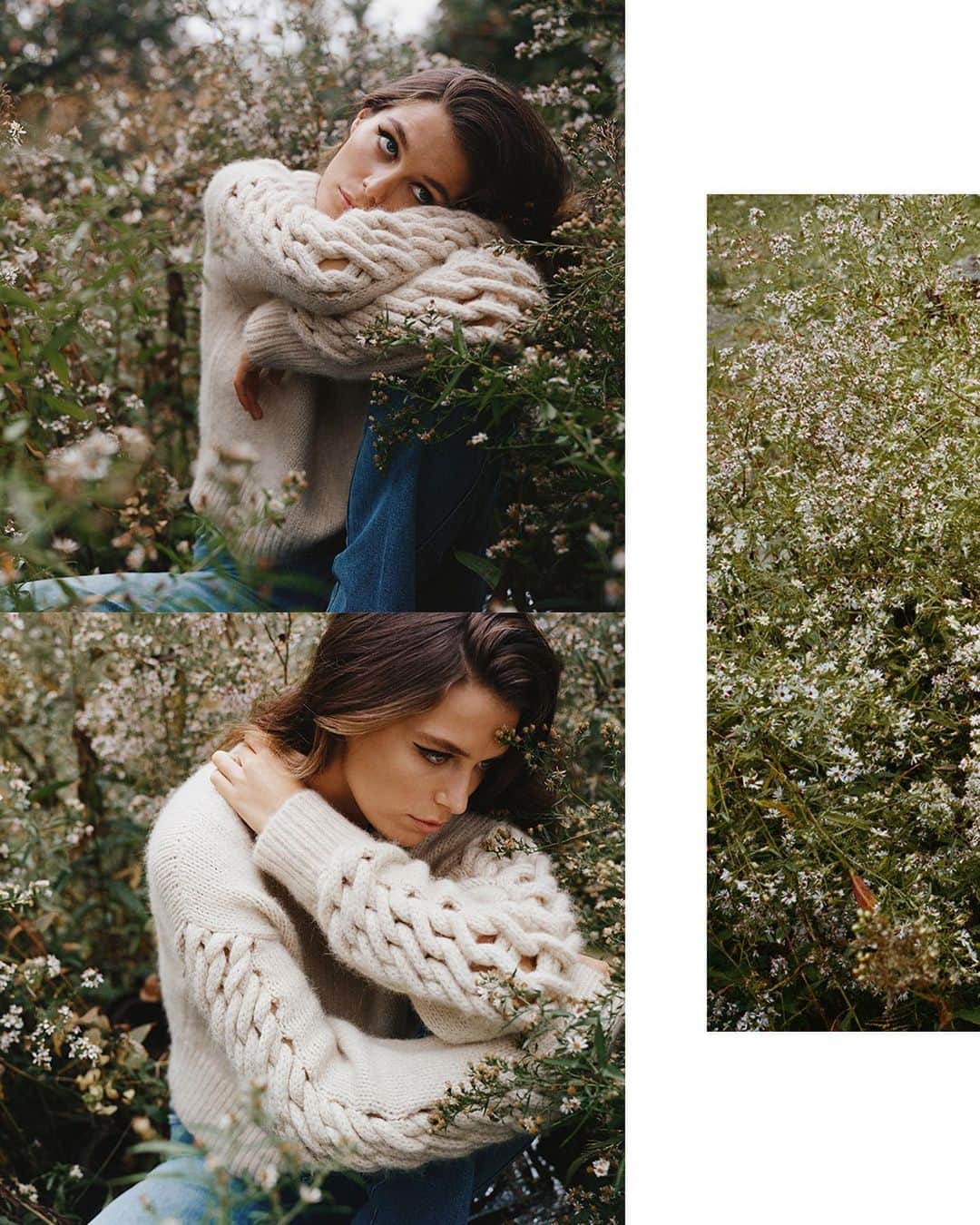 レベッカテイラーのインスタグラム：「In a different landscape. Shot on film by @jensingvarsson on the edges of New York.」