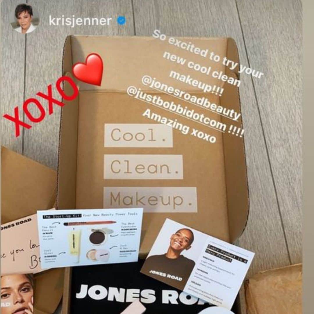ボビー・ブラウンのインスタグラム：「That was cool. Thanks @krisjenner Hope you love」