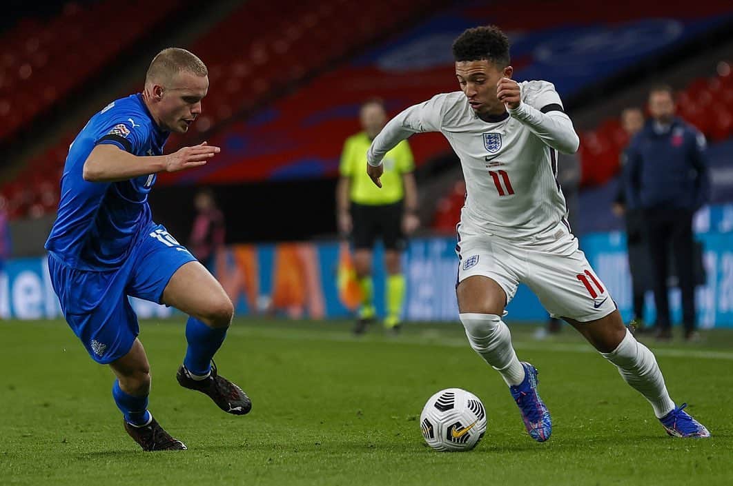 のインスタグラム：「Nice way to end the last game of the year! 🅰️✅ @england  Congrats on your first goals @declanrice @philfoden 🙌🏼」