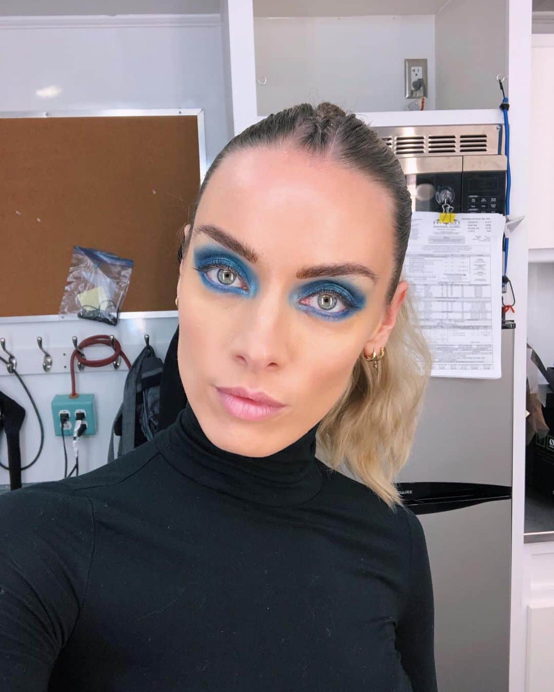 レイチェル・スカーステンのインスタグラム：「Blue Swan 🦢」