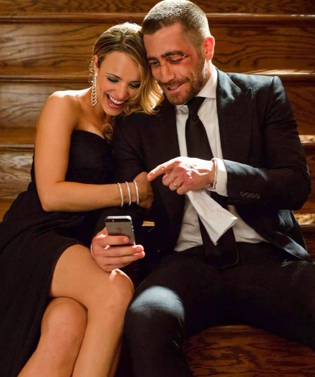 Style Fashion Luxuryのインスタグラム：「Rachel and Jake on set 🎥   Name that movie & tag someone!」