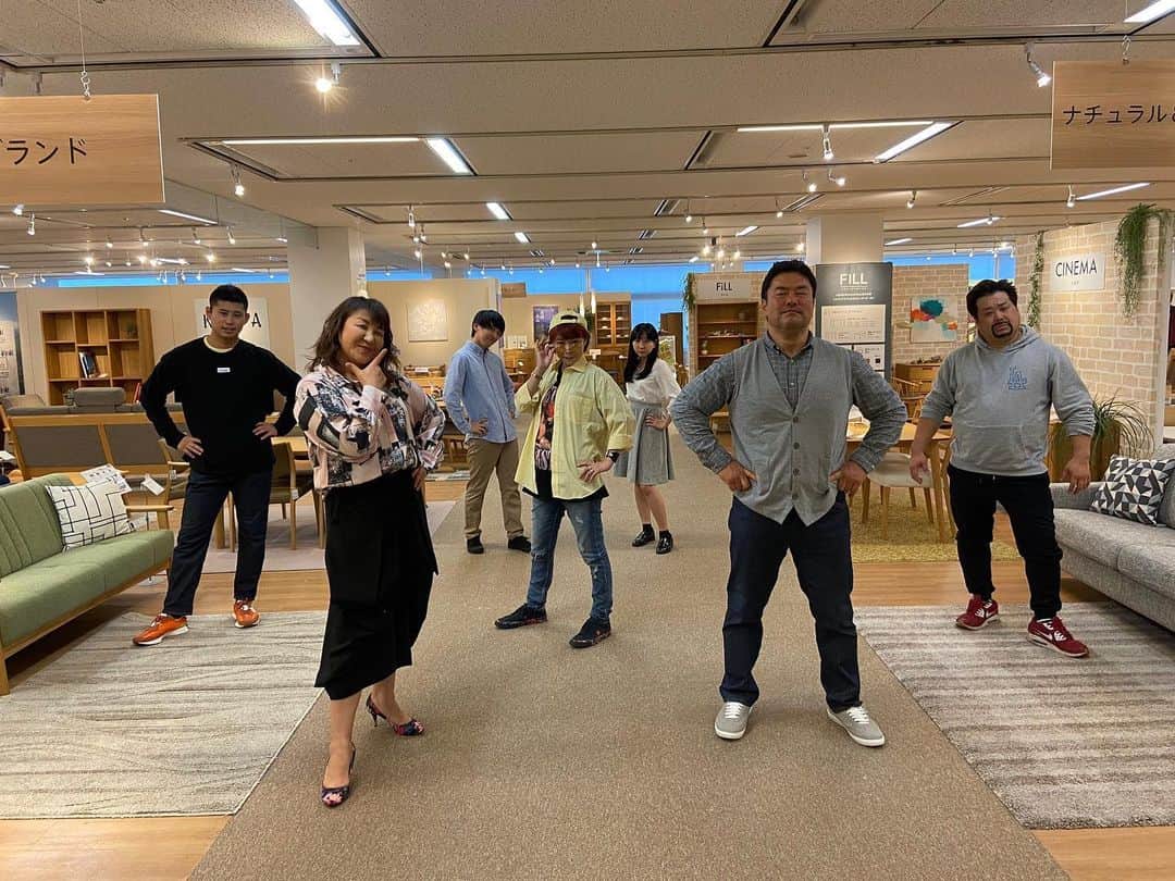 ほしのディスコのインスタグラム：「アベンジャーズみたいでかっこいい！！ #有吉の壁 #椿鬼奴 さん #佐々木健介 さん #北斗晶 さん #プラスマイナス岩橋 さん #ワタリ119 くん #パーパー」