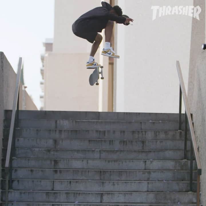 スラッシャーのインスタグラム：「Virtuoso @robertneal_ ✨ As seen in @primitiveskate’s FOURTH QUARTER video 📼」
