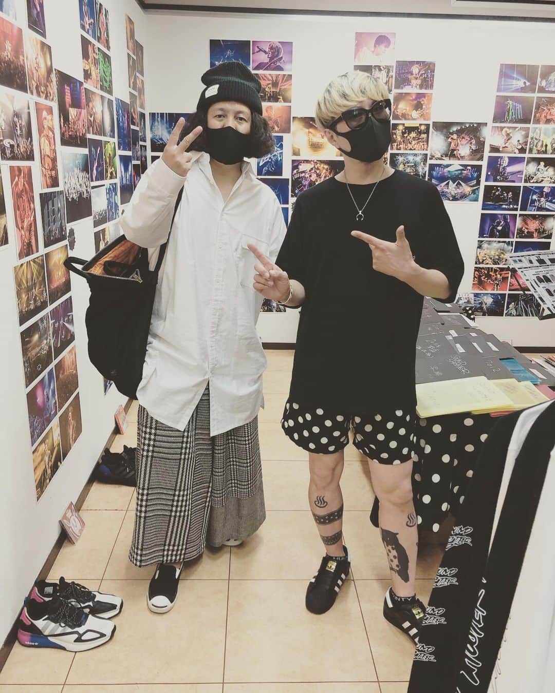 のインスタグラム：「ラジオDJのオオクボくんが来てくれました！ ありがとうございます！」