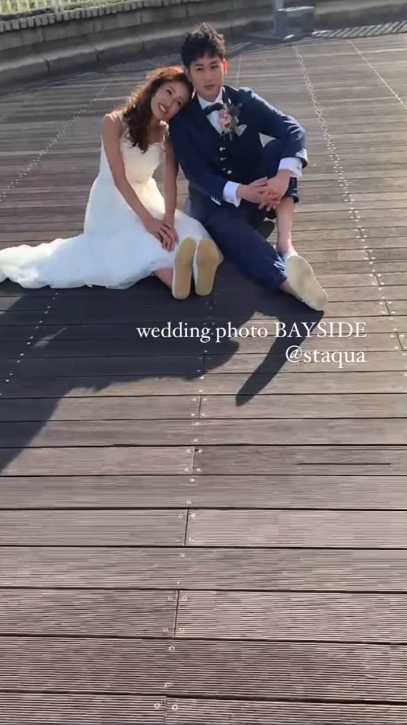 St.AQUA 東京の結婚式場 サンアクアチャペルのインスタグラム：「午後の撮影もステキ⭐️」