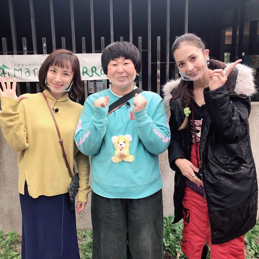 山口もえさんのインスタグラム写真 - (山口もえInstagram)「森三中の大島美幸ちゃんと土屋アンナちゃんと日帰り旅へ✨ 女子三人旅を楽しんできました💕 話すのはこどものことばかり お迎え時間もあるからバタバタ💨笑 でもいっぱい笑った旅でした😊 いつか家族で行きたいな✨  11月21日（土）📺 TX「三匹のママさんが行く！食べ放題 相席旅 小江戸川越〜秩父」 18:30～19:54  #テレビ東京 #TV#食べ放題#秩父 #大島美幸 ちゃん #土屋アンナ ちゃん #山口もえ　 #ママあるある #いっぱいしてきたよ😊 #皆#母ちゃん#時間に追われてる#笑 #ロケ先で出逢った皆さま #ありがとうございました 💕」11月19日 15時09分 - moe_yamaguchi0611