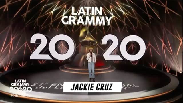 ジャッキー・クルーズのインスタグラム：「Estoy muy emocionada por este do a gracias por la oportunidad  @LatinGrammys ¡No te lo pierdas! 🎶🙌 #LatinGRAMMY Premiere por Facebook 3PM ET/12PM PT」