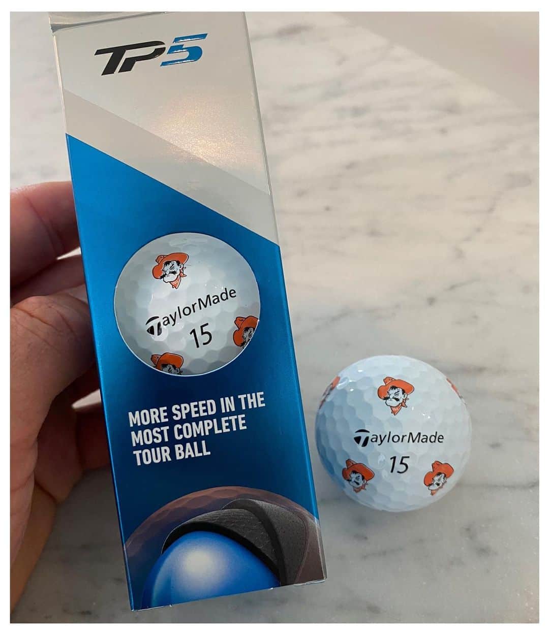 リッキー・ファウラーのインスタグラム：「I thinks it’s safe to say that @matthew_wolff5 and I love this version of the @taylormadegolf TP5Pix👌 head over to @taylormadegolf if you want some of your own! Go Pokes!!」