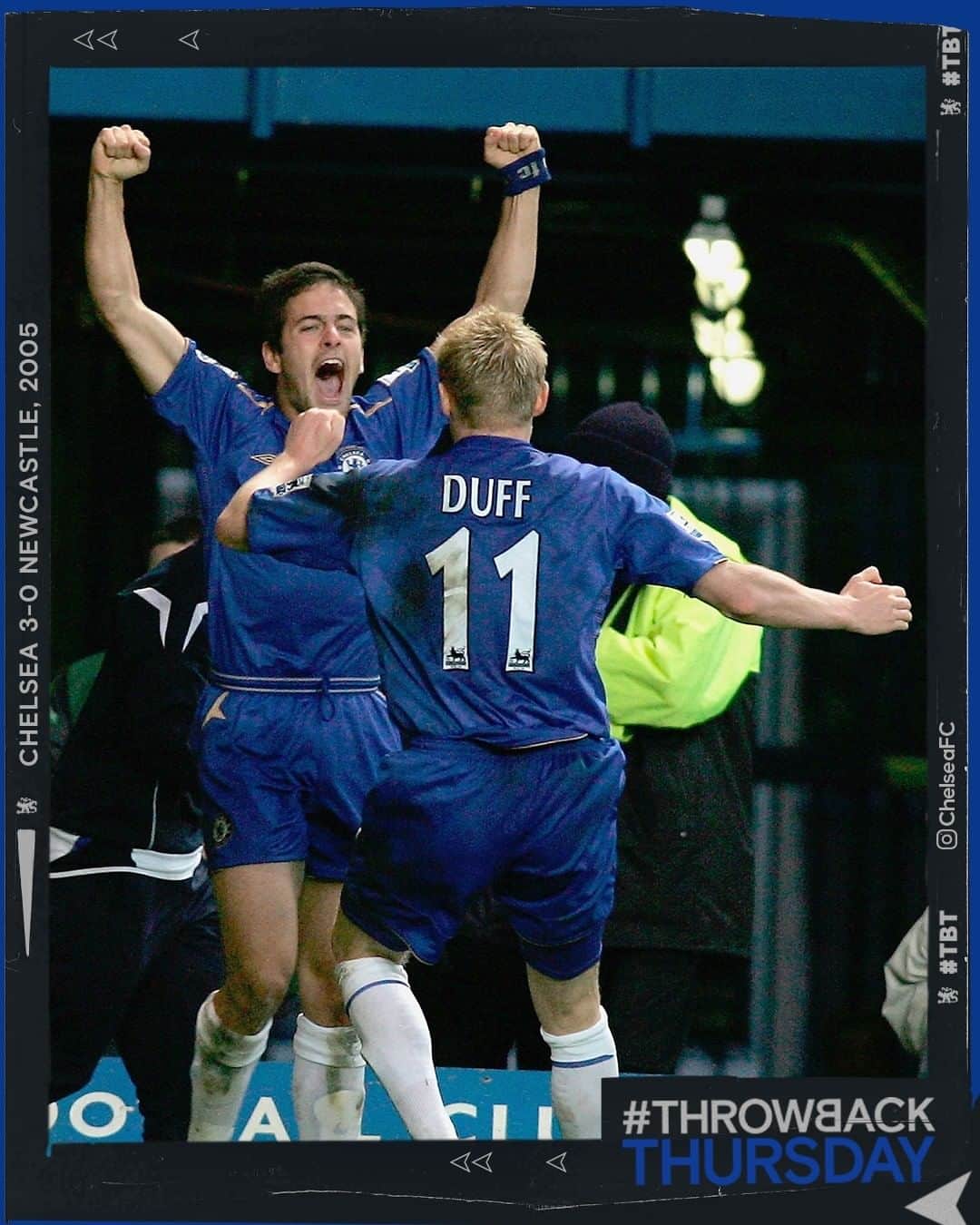 チェルシーFCさんのインスタグラム写真 - (チェルシーFCInstagram)「Chelsea 3-0 Newcastle, 19 Nov 2005. 😍 (⚽️: @therealjoecole, @hernancrespo, Damien Duff) #TBT #CFC #Chelsea #NEWCHE」11月20日 2時01分 - chelseafc