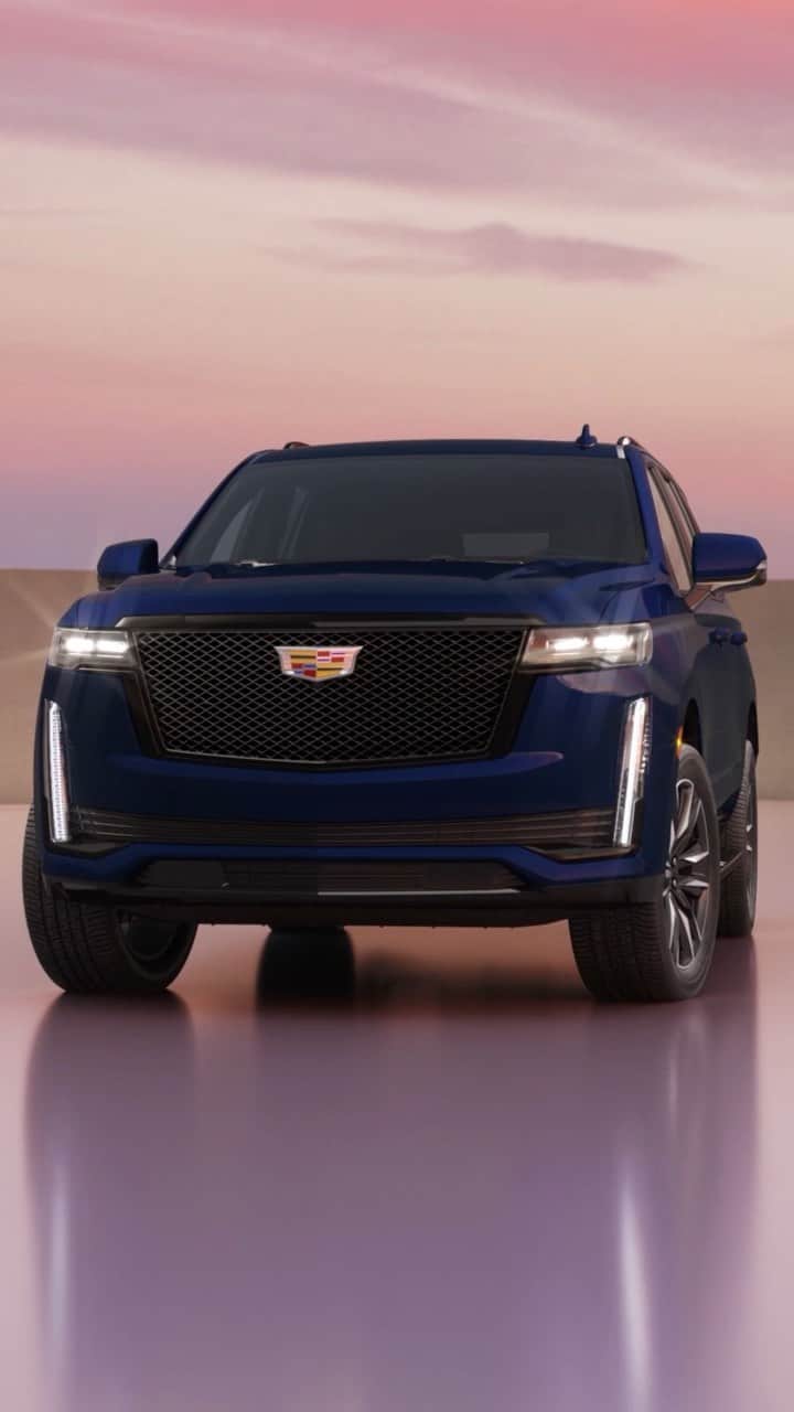 キャデラックのインスタグラム：「The Cadillac Escalade grille has evolved, but like all icons, it remains instantly recognizable. The 2021 Escalade - unmistakably Cadillac. #NeverStopArriving #TBT」