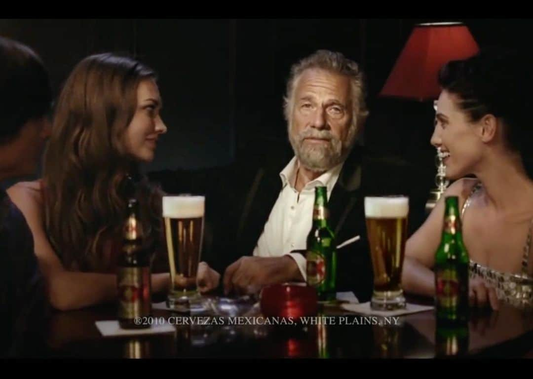 マイケル・ベンヤアーのインスタグラム：「#TBT to when I was hanging with #themostinterestingmanintheworld in a #dosequis commercial, as he lay “in a hospital bed stitching up a wound on his own shoulder while surgeons and nurses stand around idly, chuckling at his jokes.” As the @newyorkermag put it.  #somewhereintime and somewhere in #themiddleeast . Doing this commercial I learned there were in fact 2 #mostinterestingmenintheworld in these commercials, the older gray haired spokesman @stay_interesting #jonathangoldsmith and @iclaudiofm #claudiomarangone who played the younger MIMITW #staythirstymyfriends #staythirsty #staythirstymyfriends🍻 #classiccommercial  #idontalwaysmeme do commercials, but when I do, they are iconic 🍻」