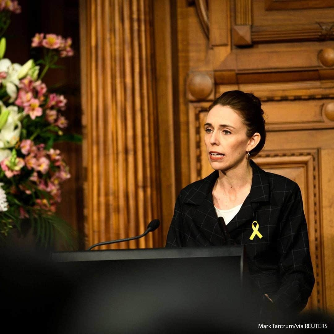 ABC Newsさんのインスタグラム写真 - (ABC NewsInstagram)「New Zealand Prime Minister Jacinda Ardern speaks during a memorial ceremony for the 10th anniversary of Pike River mine disaster in Wellington, New Zealand. Leading the tribute to the 29 miners and the families left behind following the tragic explosion, Ardern said in a statement: “The tragedy of Pike river mine has been the loss of these men to their loved ones and generations to come. They were never able to lead full lives and their families have suffered because of that. They have also suffered because no one was held accountable at the time. “hese men died at work and that just should not happen.” #newzealand #nz」11月19日 17時40分 - abcnews