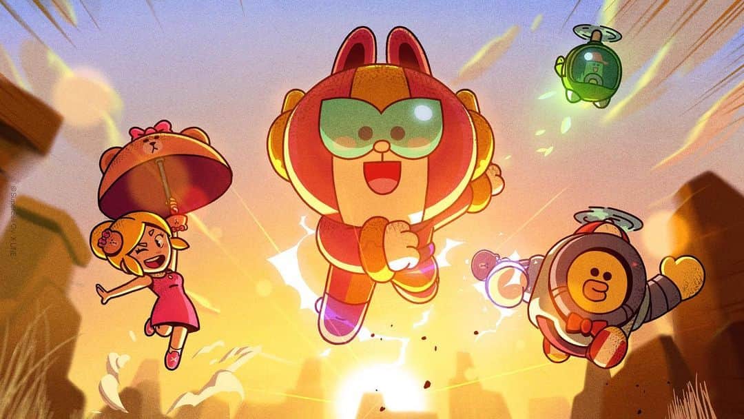 LINE FRIENDSさんのインスタグラム写真 - (LINE FRIENDSInstagram)「POWER!! Bet you can't handle these girls. 😎 ⠀ CONY, SALLY & CHOCO are coming to Brawl Stars! ⠀ #CONYMAX #SALLYNANI #CHOCOPIPER #BRAWLSTARS  #LINEFRIENDS」11月19日 18時00分 - linefriends