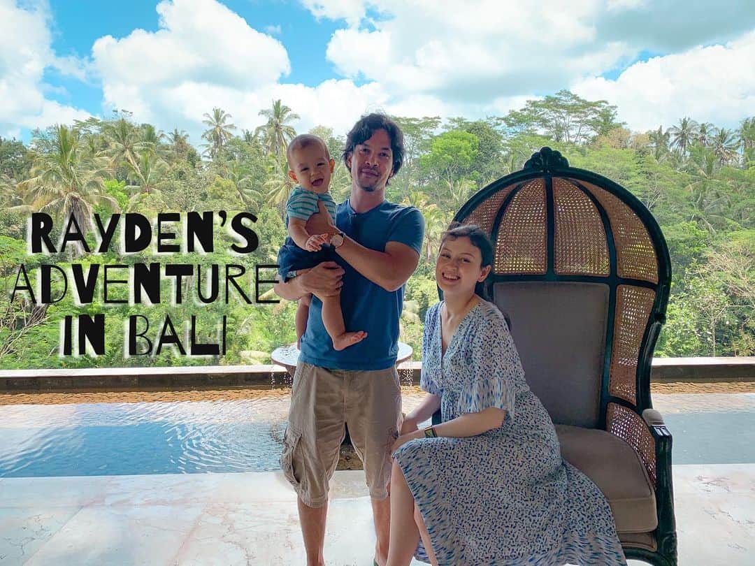 Kimberly Ryderのインスタグラム：「New #RaydensAdventureinBali vlog is up on our channel! Link in bio 💙」