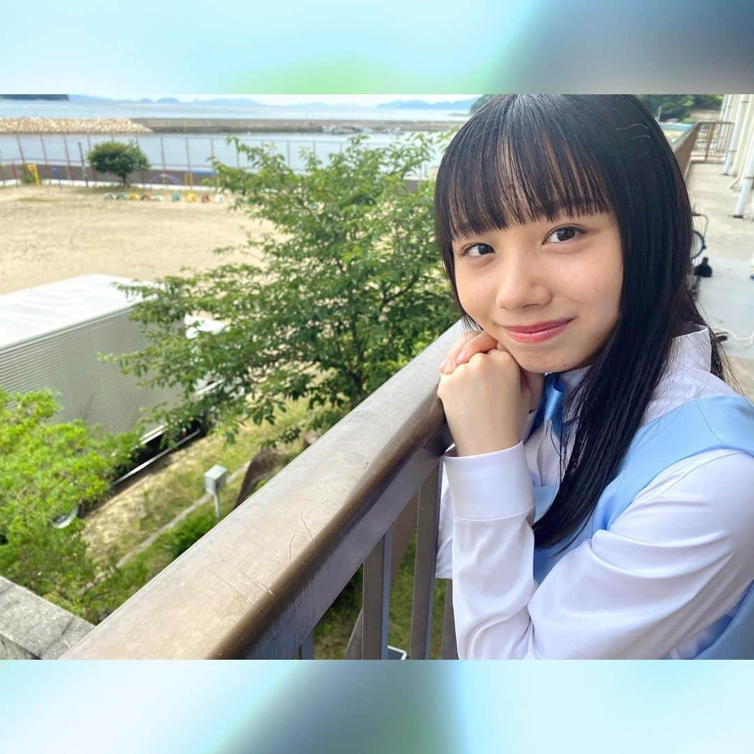 STU48さんのインスタグラム写真 - (STU48Instagram)「🏫🏫🏫  ももちゃんと学校のベランダでこっそりお話してるなうに使っていいですよ🥰  #STU48 #STU2期研究生 #2期生 #研究生 #立仙百佳 #RissenMomoka #アイドル #オフショット #カワイイ #可愛い #japanesegirl #kawaii #idol #瀬戸内アイドル #瀬戸内 #setouchi #広島 #hiroshima #MV撮影 #思い出せる恋をしよう #オモコイ #制服 #水色 #ベランダ #横顔 #どあっぷ」11月19日 18時12分 - stu48.official