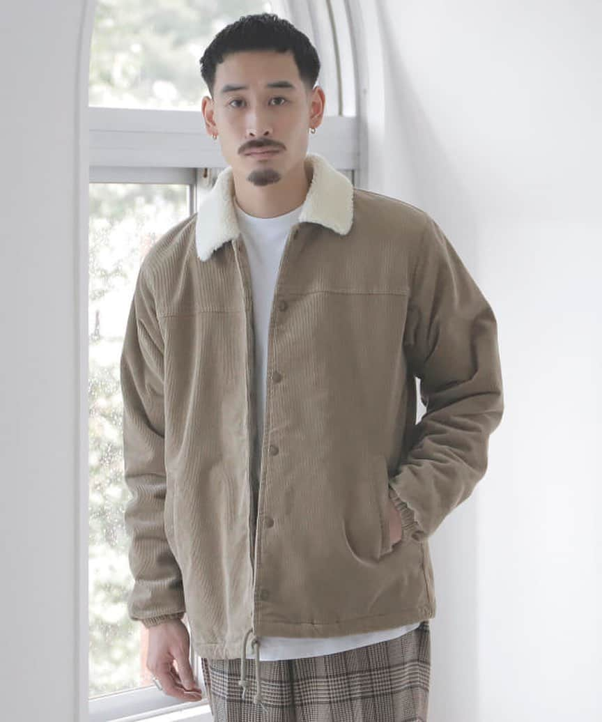 BEAMS MENさんのインスタグラム写真 - (BEAMS MENInstagram)「...  BEAMS Original Corduroy Boa Coach Jacket  #beams #ビームス #mensfashion #fashion #menswear #wear #style #fashion  @beams_official  @beams_mens_casual」11月19日 18時14分 - beams_mens_casual