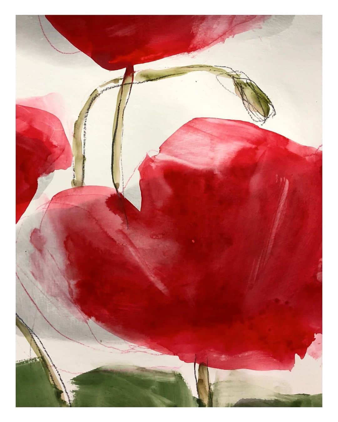 Uzo Hiramatsuさんのインスタグラム写真 - (Uzo HiramatsuInstagram)「fragment  #fukuoka #contemporaryart #painting #drawing #flower」11月19日 18時16分 - uzo_hiramatsu