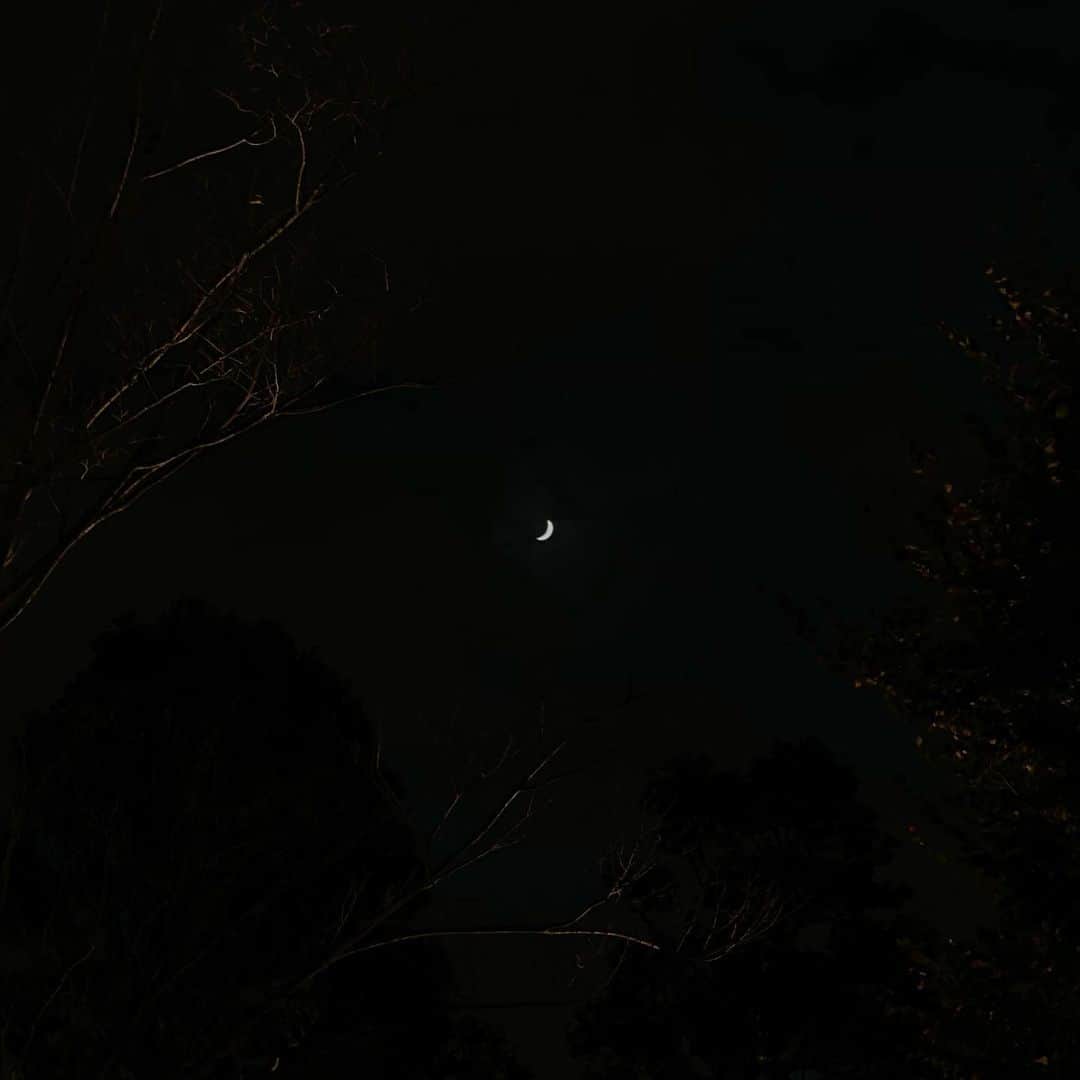 井上富美子さんのインスタグラム写真 - (井上富美子Instagram)「月が綺麗🌙  #月 #いまそら #空が好き」11月19日 18時26分 - fumi_ino1222