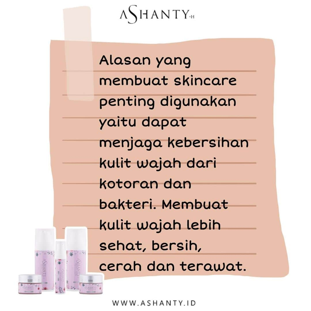 ASHANTY BEAUTY CREAM OFFICIALさんのインスタグラム写真 - (ASHANTY BEAUTY CREAM OFFICIALInstagram)「Ladies, apakah kamu masih menganggap menggunakan skincare bukanlah hal penting ?   Mulailah merawat wajah dari sekarang sebelum menyesal dikemudian hari, menggunakan skincare sangatlah penting! Karena mampu membuat wajah menjadi lebih bersih, sehat, cerah dan berseri. Pastinya juga terhindar dari masalah kulit wajah kusam, berminyak, komedo , jerawat dan pori - pori besar.  Gunakan skincare yang sudah terbukti dan terpercaya seperti rangkaian skincare dari @ashantyid 🌸  _____________________________ Informasi dan pemesanan  Ashanty Beauty Cream Chat Via WA : WA: 081293823950 WA: 081287388885 WA: 087778489900 WA: 085781140354 ⚡️ Fast Respons Click Link On Bio Instagram @ashantyid ❣️ ______________________________ #ashantybeautycream #creamashanty #skincareashanty #skincare #skincareartis #skincarelokal #creamwajah #creamperawatanwajah #obatjerawat #jerawat #kosmetik #krimwajah #creamwajah #whiteningcream #ashantyid #ashanty」11月19日 18時54分 - ashanty.store