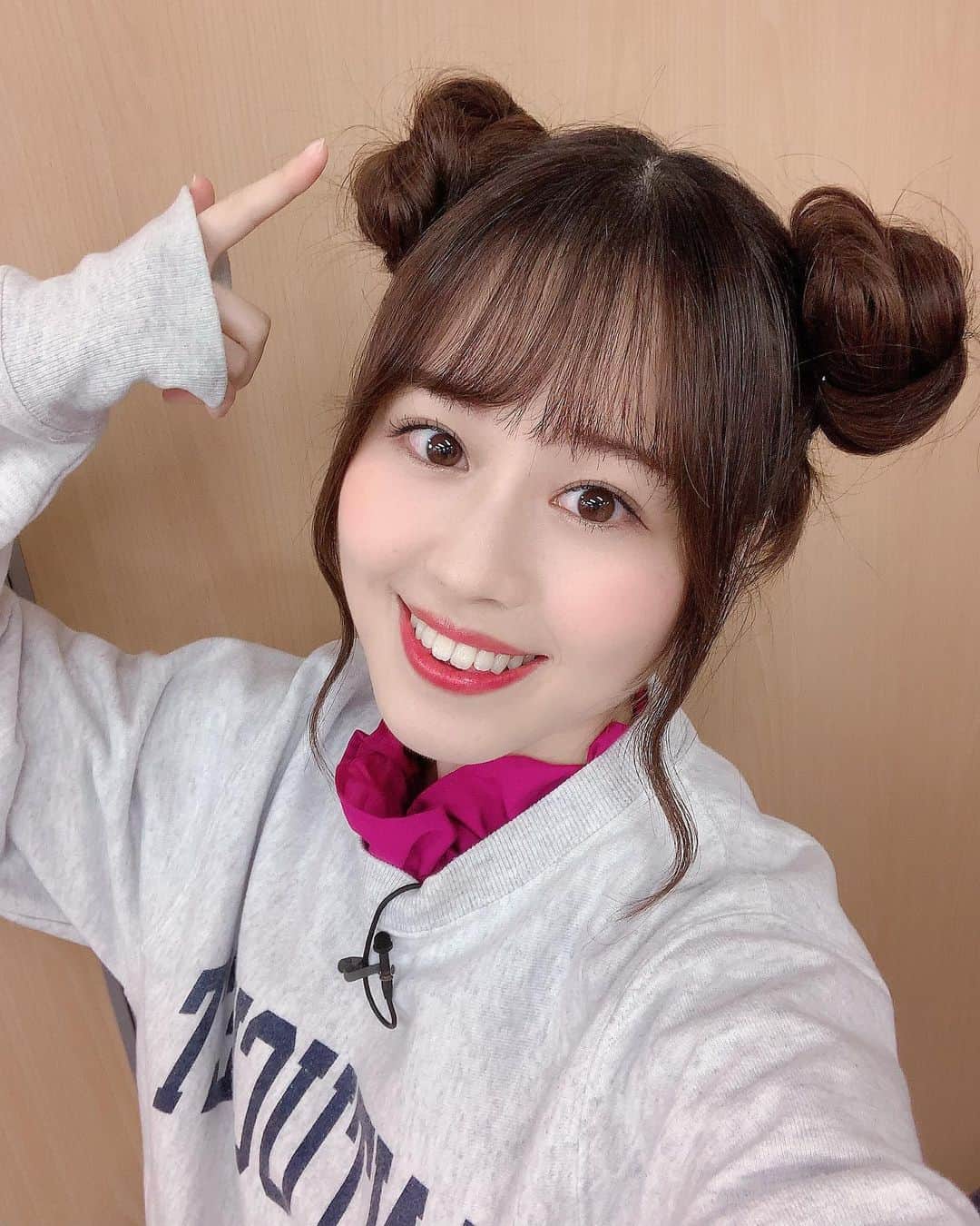 日岡なつみのインスタグラム：「推しヘアーも記念にのせとこ！ #ミッキーマウス 🎂🎉🐭  連投失礼しました！！！！！」