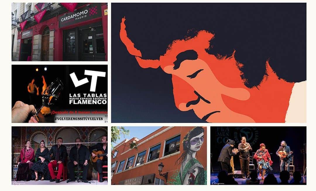 DeFlamenco.comのインスタグラム：「El flamenco recupera espacios en Madrid  Además de los festivales públicos como MEM, Miradas Flamenkas o Suma Flamenca de Madrid, el flamenco va recuperando espacios para el Flamenco como @las_tablas, @cafe_ziryab, @torresbermejas1 @cardamomoflamenco @lacuevadelolaflamenco @teatroflamadrid @flamencomad @fundacioncasapatas @cafeberlinmadrid @amordediosflamenco ofrecen nuevamente flamenco, principalmente los fines de semana.   En la portada de nuestra web deflamenco.com   https://www.deflamenco.com/revista/noticias/el-flamenco-recupera-espacios-en-madrid.html  #flamenco #flamencomadrid #deflamenco #detablaoentablao #tablaos #sumaflamenca」