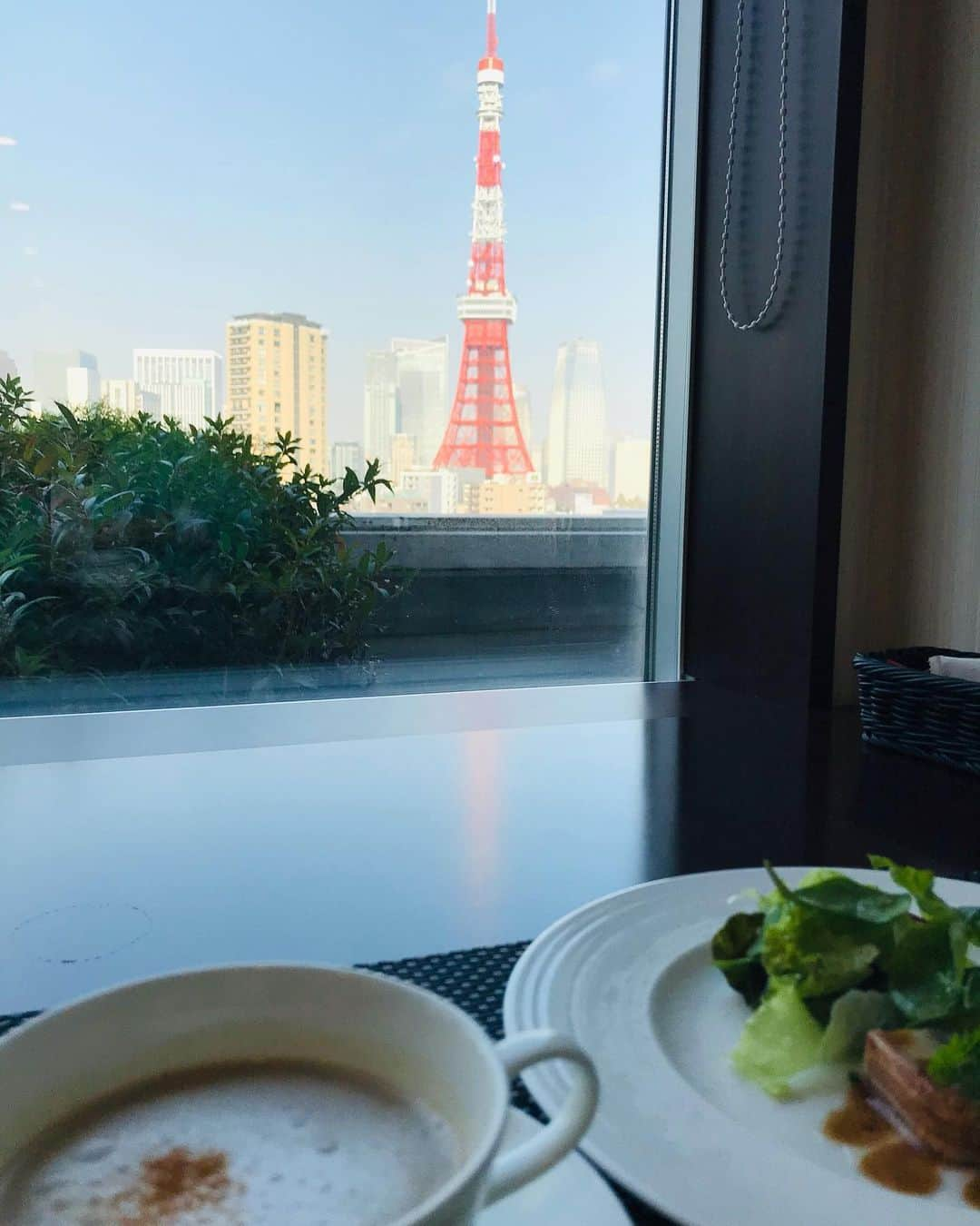 尾木直樹さんのインスタグラム写真 - (尾木直樹Instagram)「夏のような暑さの窓辺で東京タワー🗼眺めながらランチ - #東京タワー🗼 #窓辺の風景 #ランチ#夏の暑さ#尾木ママ#大好き」11月19日 20時36分 - oginaoki_ogimama