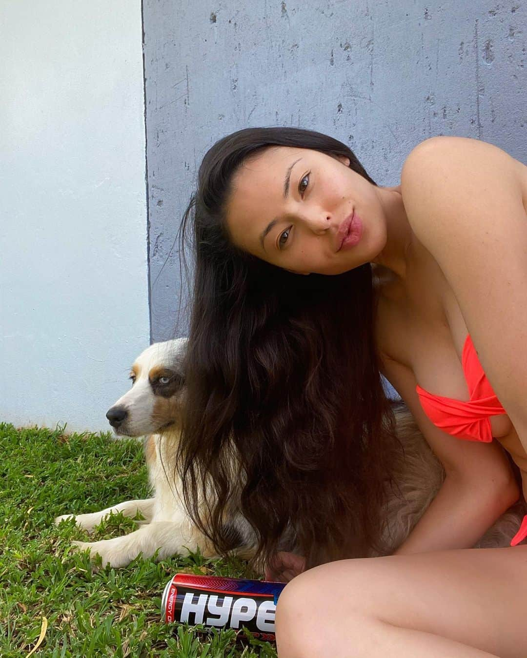 平山ララさんのインスタグラム写真 - (平山ララInstagram)「Thursday ☺️🐶 Chiō’s face 😂」11月19日 20時52分 - lalla_hirayama