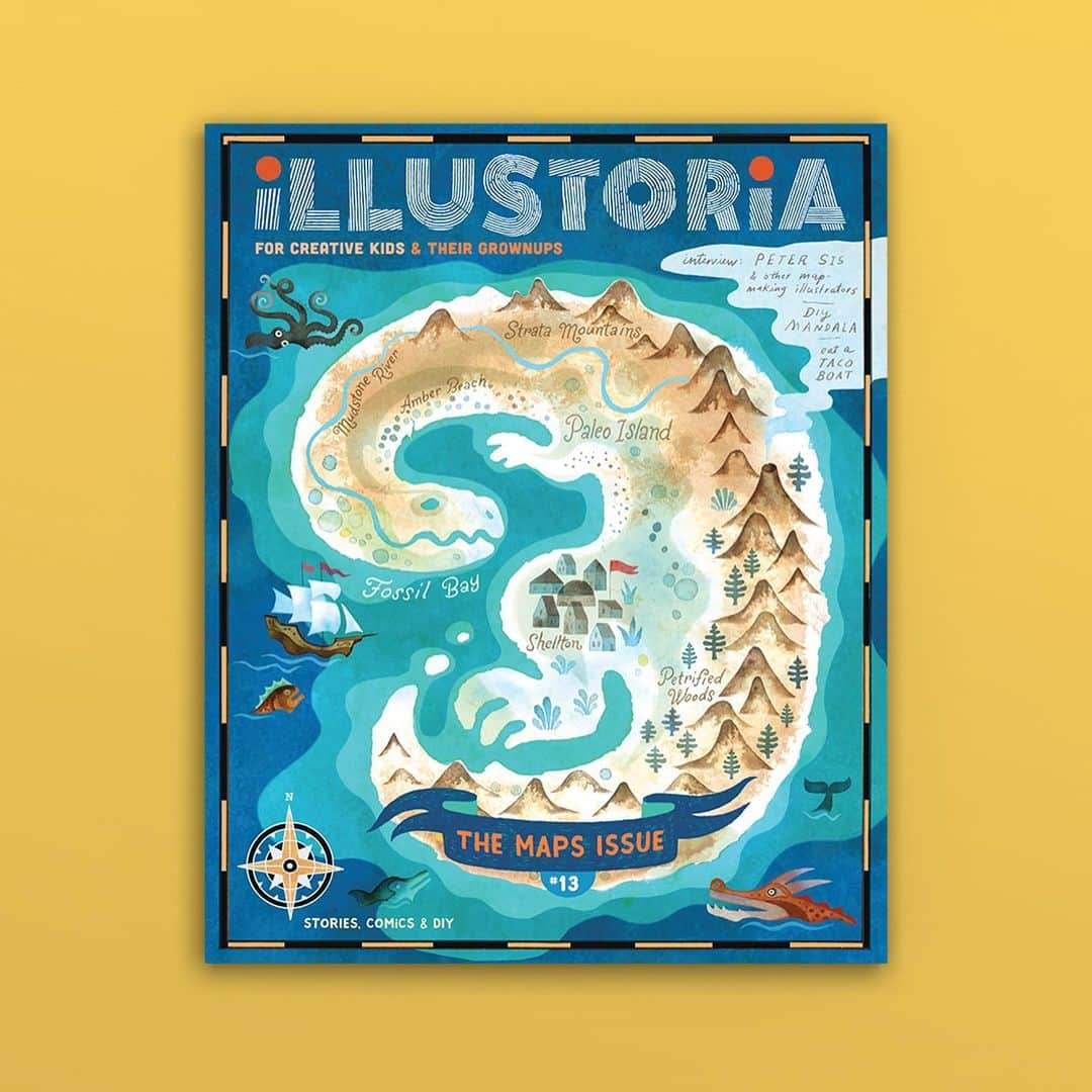 Jason G. Sturgillのインスタグラム：「Swipe to see my latest contribution for the always amazing @illustoria_mag, published by the incomparable @mcswys. Cover art by @tompatrickillustration and Art Direction by @ehaidle. If you haven’t had a chance to check out Illustoria, it’s a must for any fan of illustration!」