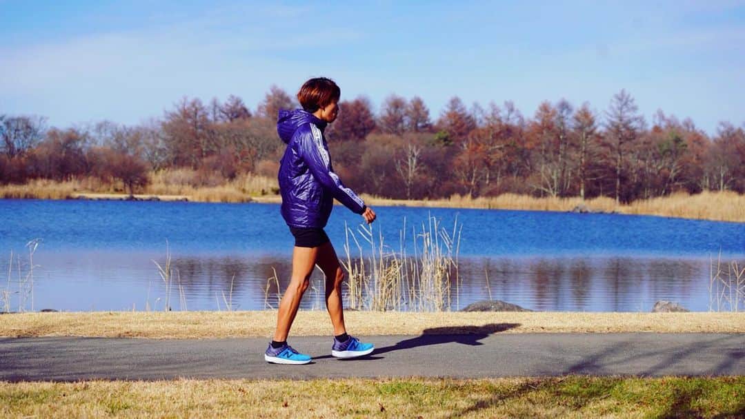のインスタグラム：「1つ1つの練習を確実に！ #newbalance  #FuelCellRCElite」