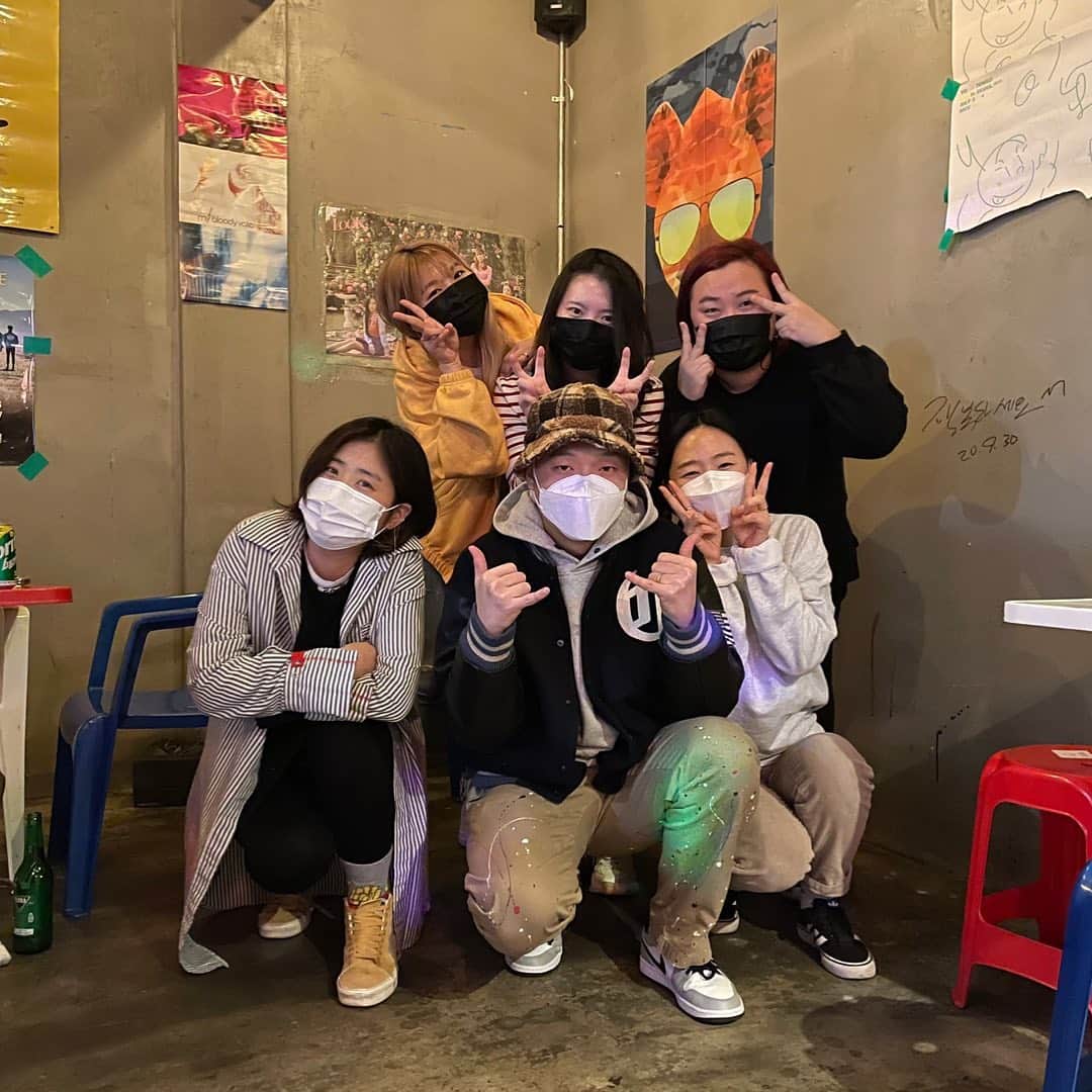 Paloaltoのインスタグラム：「갱생팀이 오랜만에 뭉쳤네용 병호야 과거는 다 청산하고 행복하자❤️ @official_bully_da_bastard」