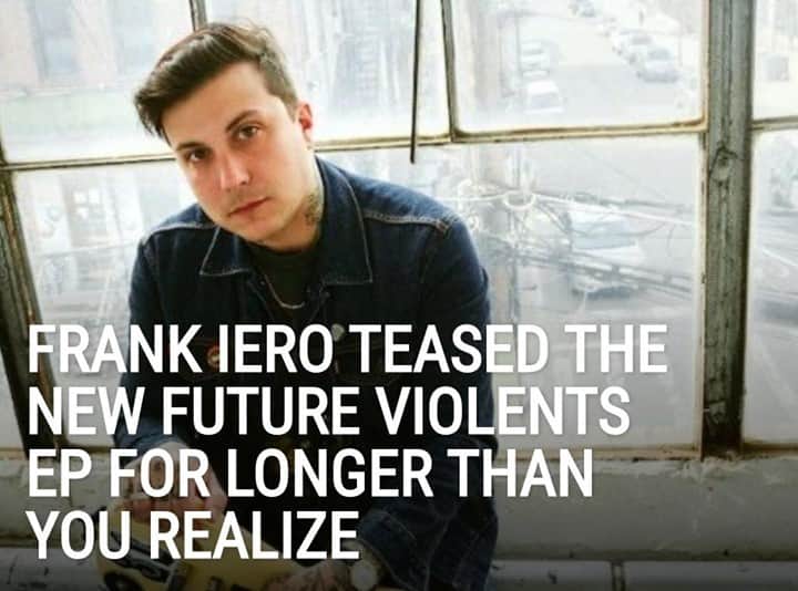 のインスタグラム：「LISTEN: @frankieromustdie And The Future Violents share the release date of their first album since 2019’s ‘Barriers’ with the ‘Heaven Is A Place, This Is A Place” EP⁠ LINK IN BIO⁠ .⁠ .⁠ .⁠ #frankiero #frankieroandthefutureviolents #thefutureviolents #heavenisaplacethisisaplace #barriers #losingmyreligion #rem #altpress #alternativepress」