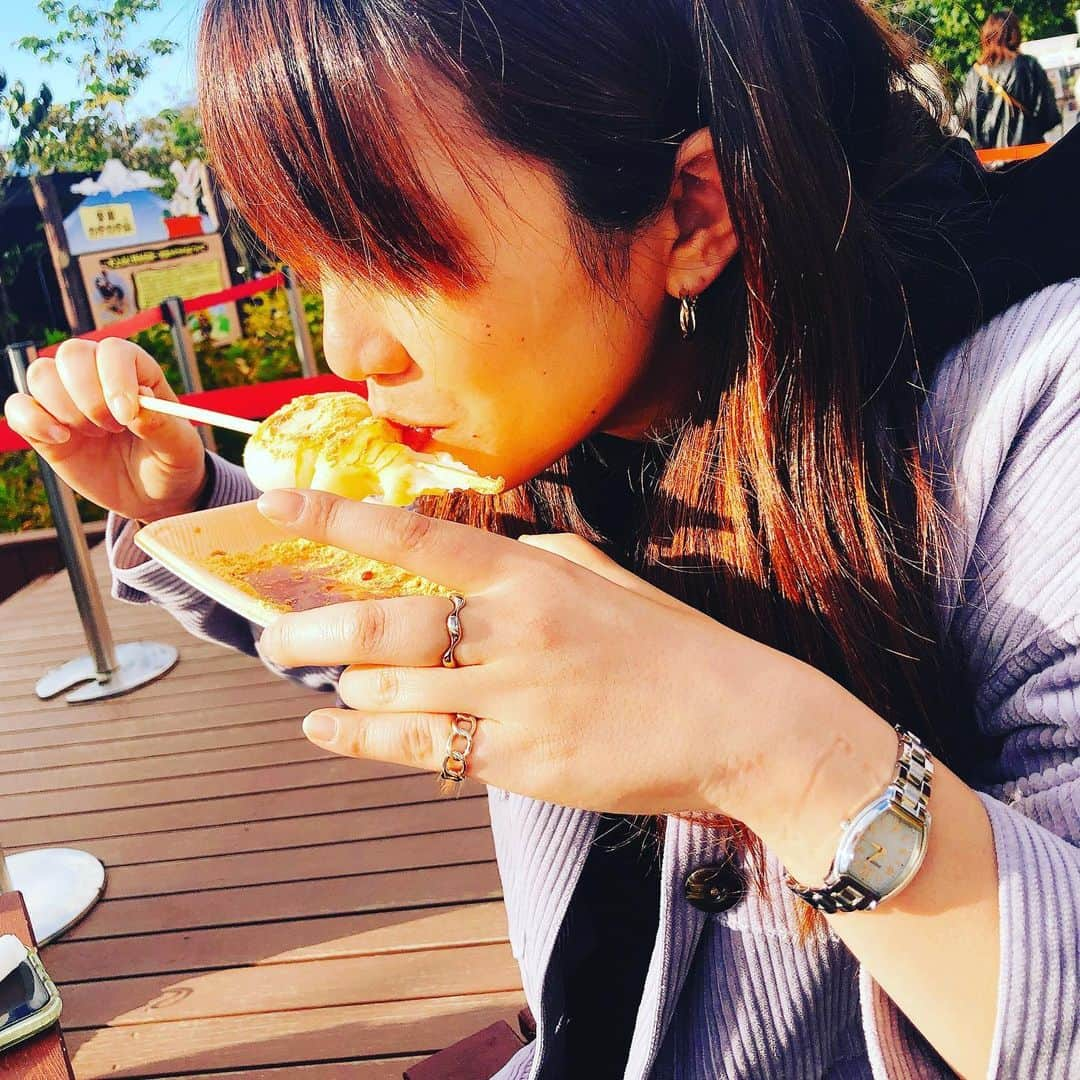 能登有沙さんのインスタグラム写真 - (能登有沙Instagram)「みきちゃんと河口湖に旅行🗻 めーーーっちゃお天気に恵まれて富士山たっくさん見れたし河口湖堪能したし 何より気を遣わない2人だから幸せな時間だった✨ またいこーね #gotoトラベル  #河口湖 #富士山 #ハロプロエッグ」11月19日 23時08分 - notoarisa