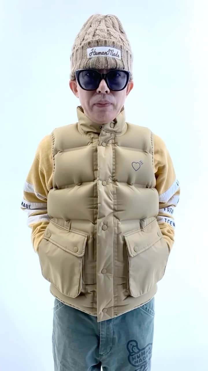 NIGOのインスタグラム：「@adidasoriginals by @humanmade inflatable jacket 🎈」