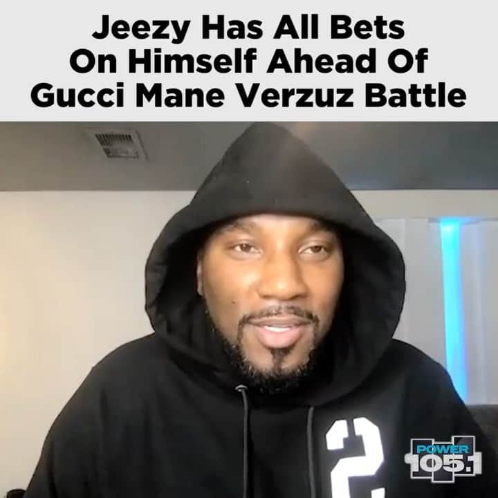 のインスタグラム：「so ready for this battle tonight! 🍿🍿🍿#verzuz #Recession2  tune in to my interview w/ @jeezy ⛄️❄️ 3p today @power1051 & on the iheart app.」