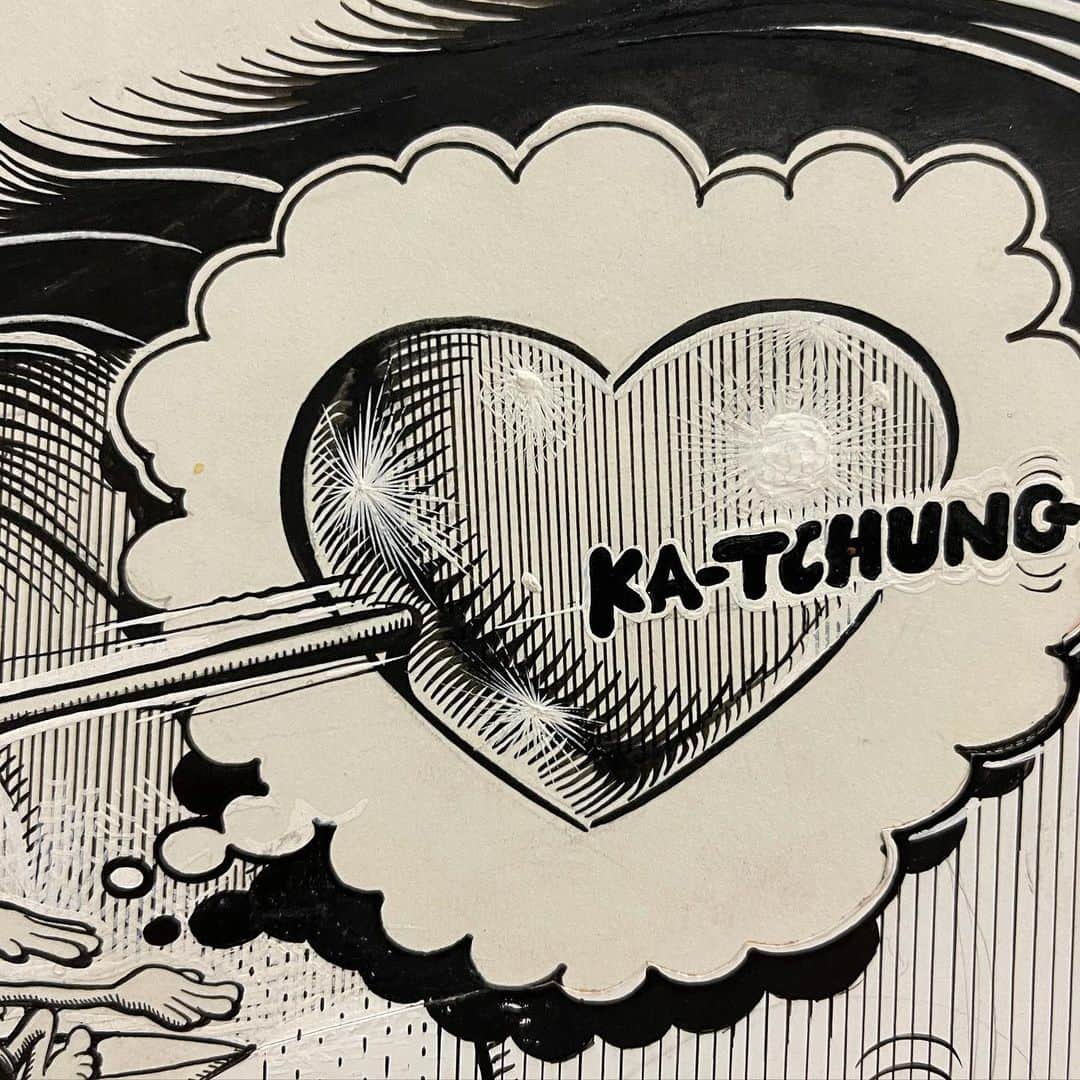 KAWSONEさんのインスタグラム写真 - (KAWSONEInstagram)「Rick Griffin, 1972 details from “Tales from the Tube” ink on illustration board 🤯 #RickGriffin @rickgriffindesigns」11月20日 0時43分 - kaws