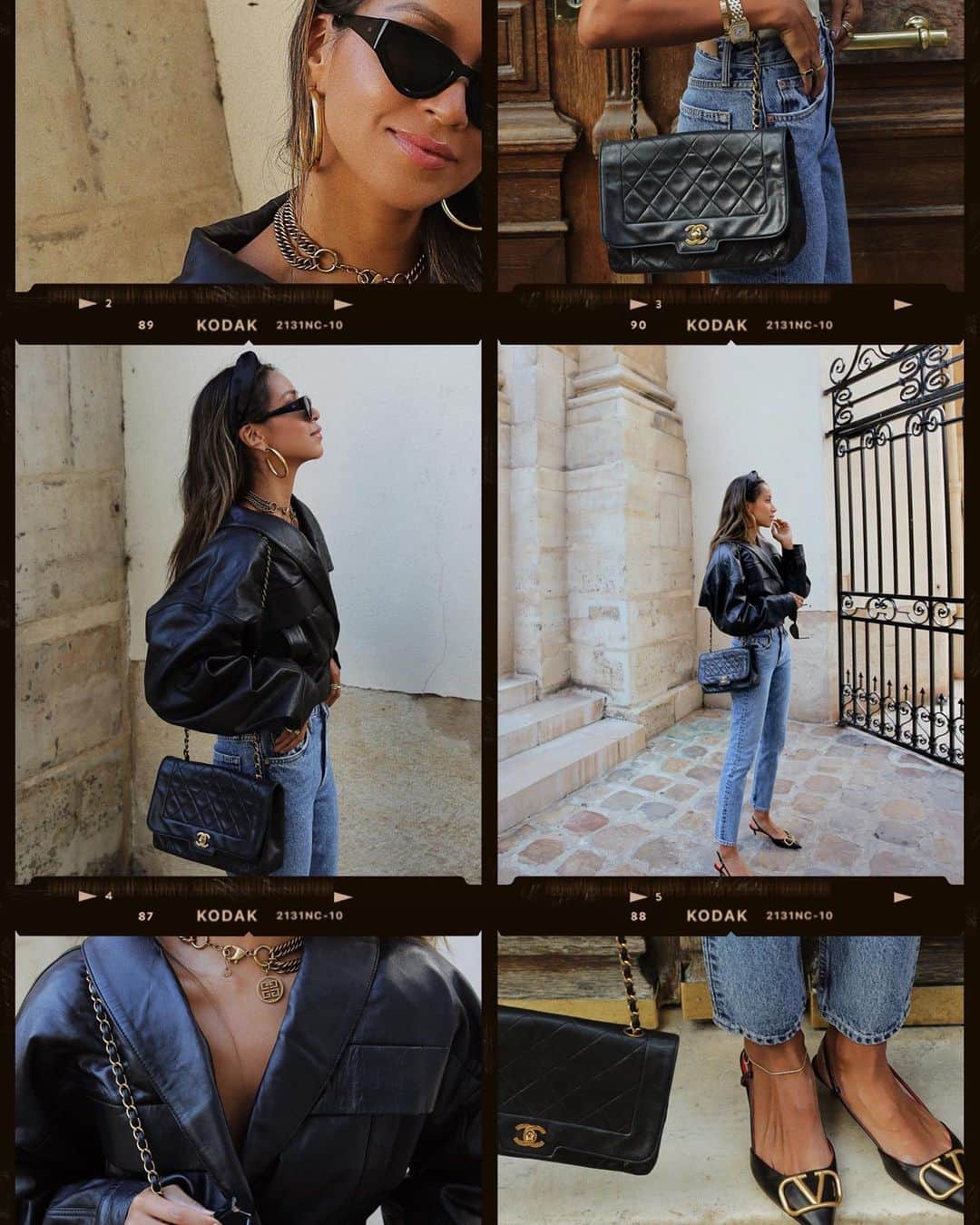 ジュリー・サリニャーナのインスタグラム：「🖤🖤🖤」
