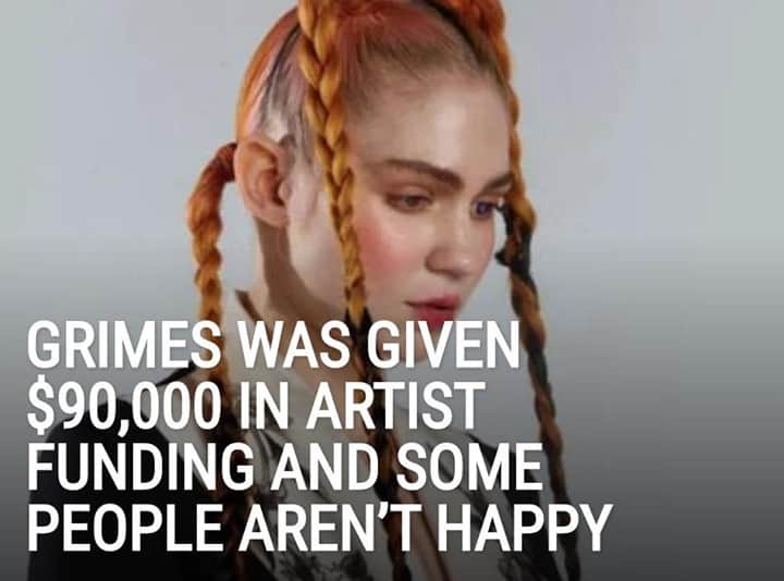 Alternative Pressさんのインスタグラム写真 - (Alternative PressInstagram)「@grimes receiving over $90,000 in artist funding has sparked a debate on who should be eligible to receive financial support ⁠ LINK IN BIO⁠ .⁠ .⁠ .⁠ #grimes #artistssupport #financialsupport #altpress #alternativepress」11月20日 11時01分 - altpress