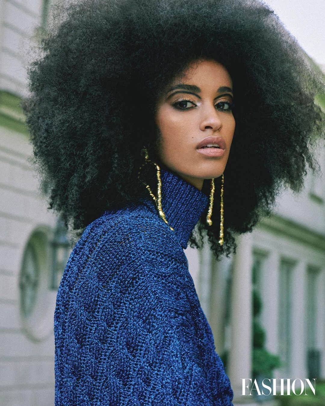 Monica Sordoさんのインスタグラム写真 - (Monica SordoInstagram)「Turtleneck season in the Uricao EarDusters as seen in @fashioncanada 🤍 Beauty @micalbockru / Photo @carlosalyse / Styling @zeinaesmail / Creative Direction @georgeantono1」11月20日 2時55分 - monicasordo