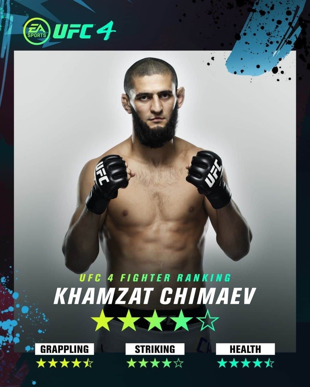 UFCさんのインスタグラム写真 - (UFCInstagram)「Welcome to #UFC4... 🎮 @Khamzat_Chimaev & @MeganA_MMA enter in the latest @EASPORTSUFC update!」11月20日 3時00分 - ufc
