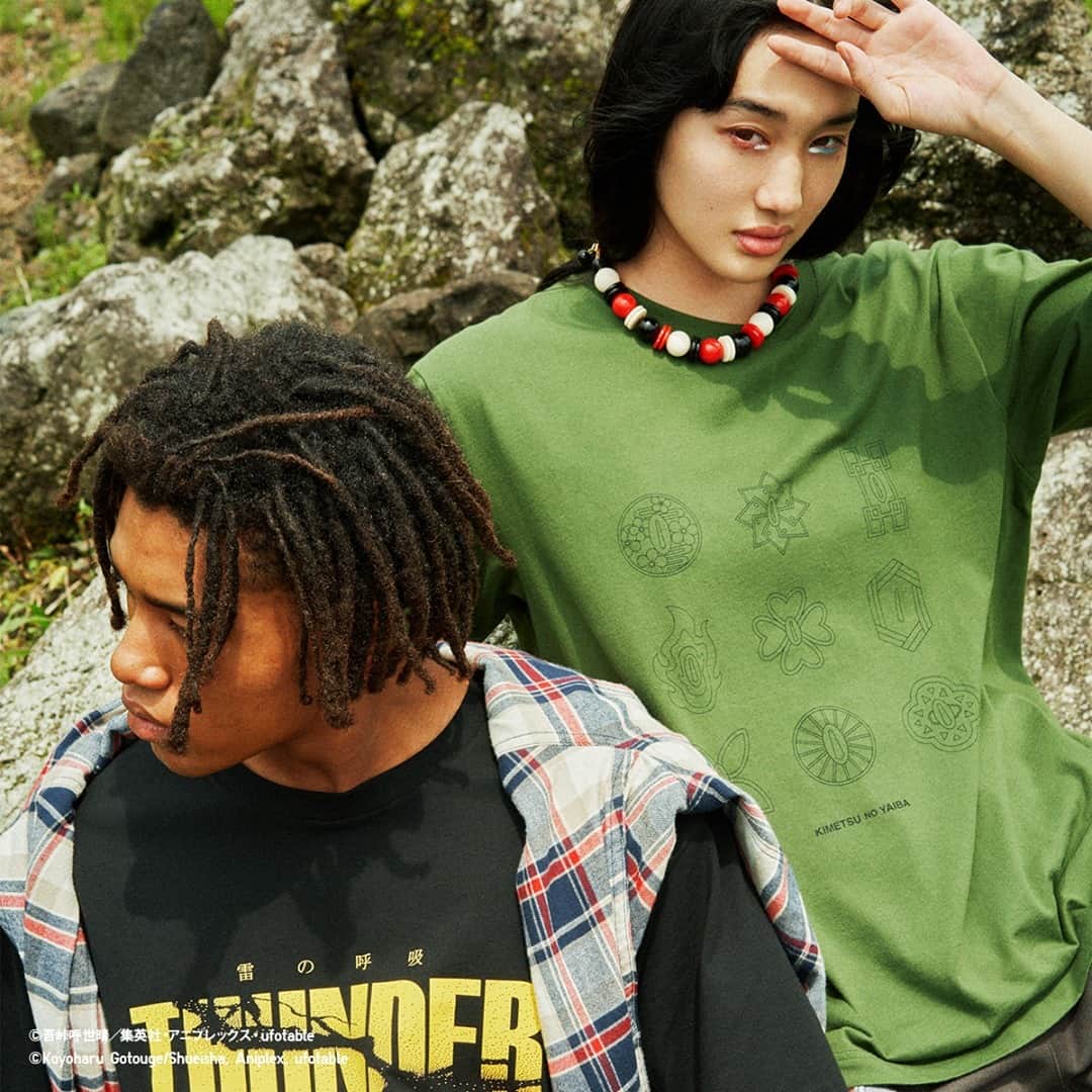 UNIQLO UKのインスタグラム：「DEMON SLAYER: KIMETSU NO YAIBA. New exclusive collection available online now. #UT #UNIQLO #DEMONSLAYER」