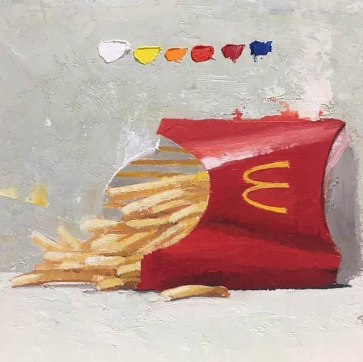 マクドナルドさんのインスタグラム写真 - (マクドナルドInstagram)「paint me like one of your french fries  🖼: @craigstephensart」11月20日 3時31分 - mcdonalds