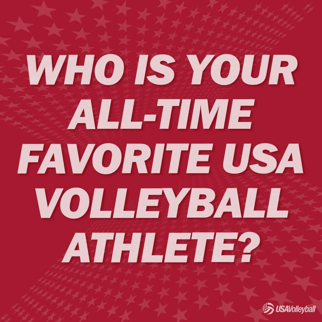 USA Volleyballさんのインスタグラム写真 - (USA VolleyballInstagram)「When you think of your all-time favorite USA Volleyball athlete, who comes to mind? 🤔」11月20日 4時00分 - usavolleyball