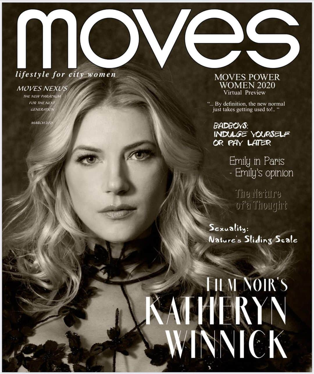 キャサリン・ウィニックさんのインスタグラム写真 - (キャサリン・ウィニックInstagram)「I am so deeply honored to be part of the MOVES POWER WOMEN 2020 issue. From the bottom of my heart, Thank you! @nymovesmagazine #powerwomen」11月20日 4時19分 - katherynwinnick