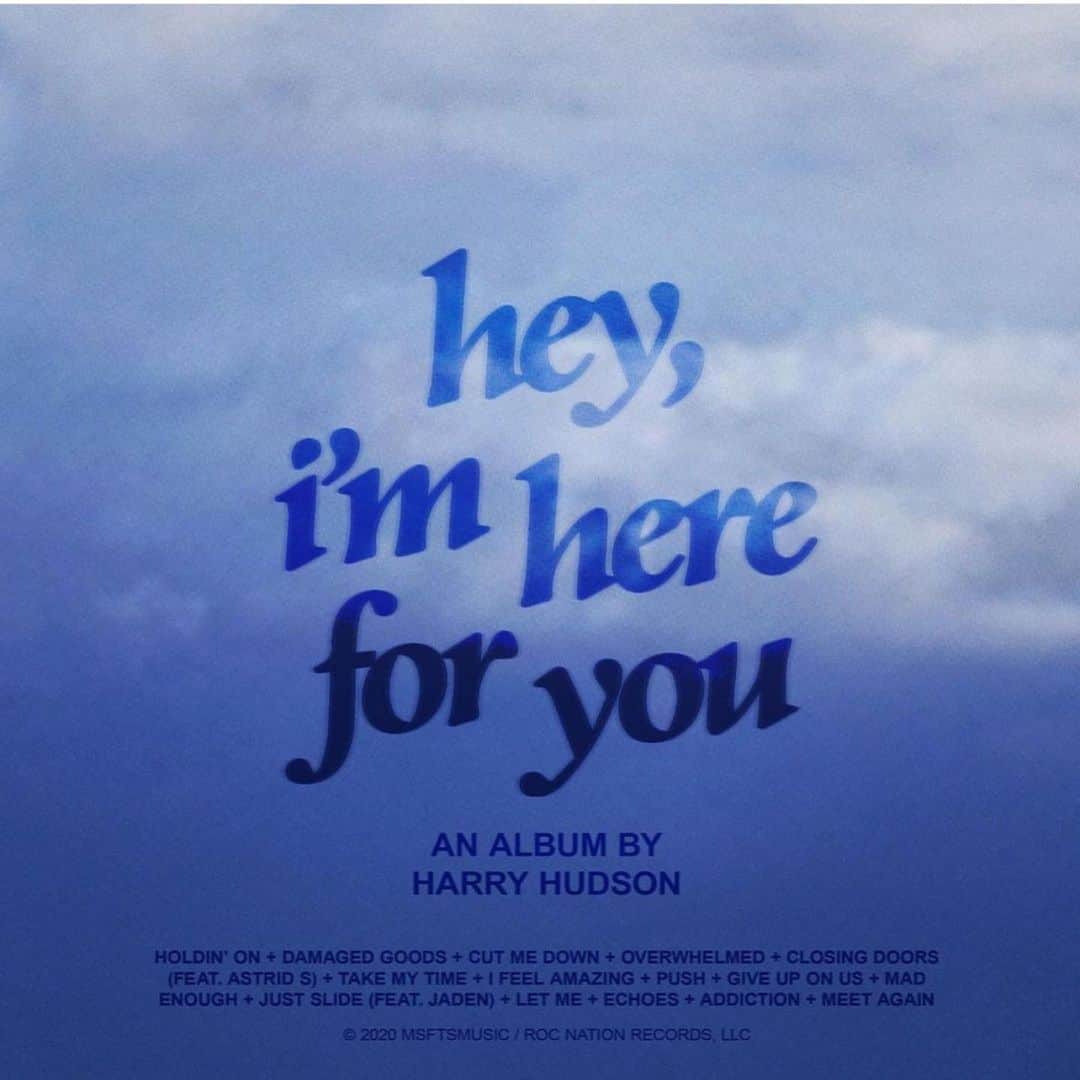 ジェイデン・スミスさんのインスタグラム写真 - (ジェイデン・スミスInstagram)「Sometimes That’s All We Need To Hear. “Hey I’m Here For You” An Album By @harryhudson Drops Tonight.」11月20日 4時39分 - c.syresmith
