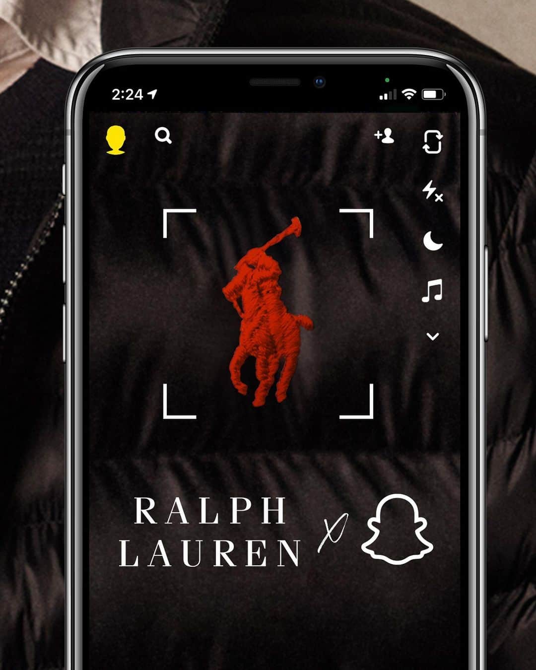 Polo Ralph Laurenさんのインスタグラム写真 - (Polo Ralph LaurenInstagram)「Debuted in 1971, our #PoloRalphLauren heritage icon is reimagined in a new way.   Scan the Polo Pony logo on #Snapchat to unlock the World of @RalphLauren and unwrap an exclusive experience for the holidays.」11月20日 4時57分 - poloralphlauren