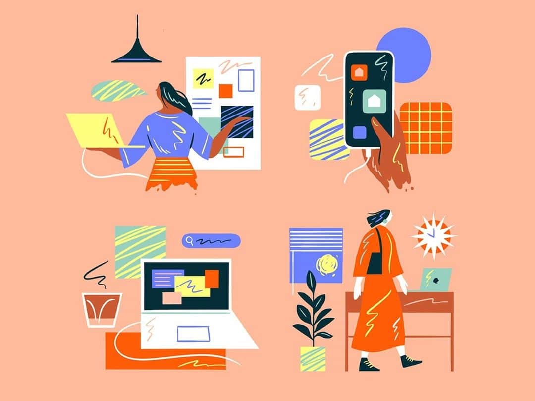 Dribbbleのインスタグラム