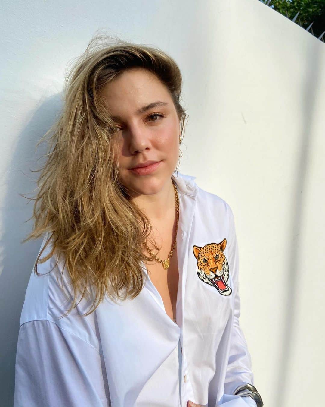 Alice Wegmannのインスタグラム：「hoje para @oancelmogois foto de @matheusmalafaia @theparadise.rio 🐯」