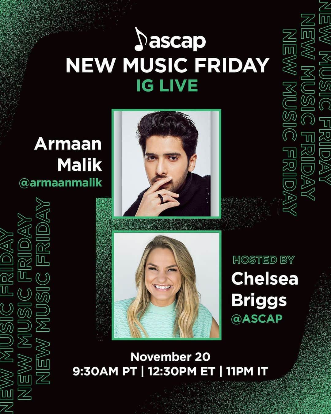 ASCAPさんのインスタグラム写真 - (ASCAPInstagram)「@armaanmalik was recently crowned #BestIndiaAct at the #MTVEMA 🏆and now he’s dropping a 🔥 new single #HowMany. We’re going LIVE with him right here on IG with host @chelsea_briggs tomorrow Nov 20 at 9:30AM PT  12:30PM ET  11PM IT to ask all about his writing process for #HowMany. Tune in! #NewMusicFriday」11月20日 5時04分 - ascap